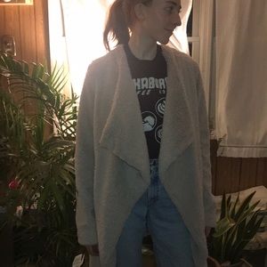 Grey Faux Fur jacket by BB Dakota.